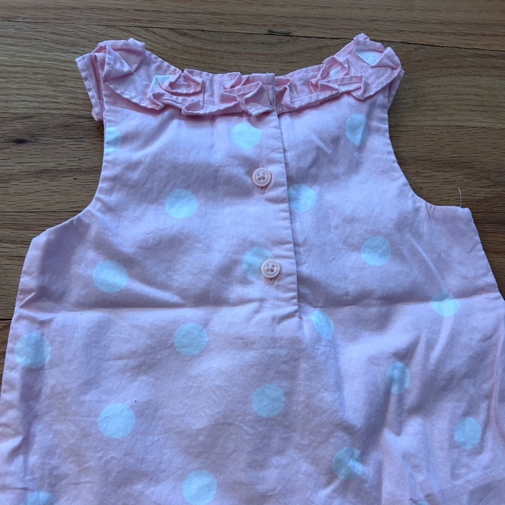 Janie and Jack 6-12 month pink top - Picture 2 of 3